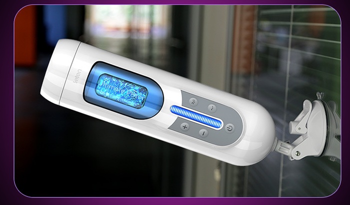 Thông tin Âm đạo giả Leten máy bú cu tự động rung thụt cao cấp Ultimate Piston xoay 360 sạc USB hàng xách tay
